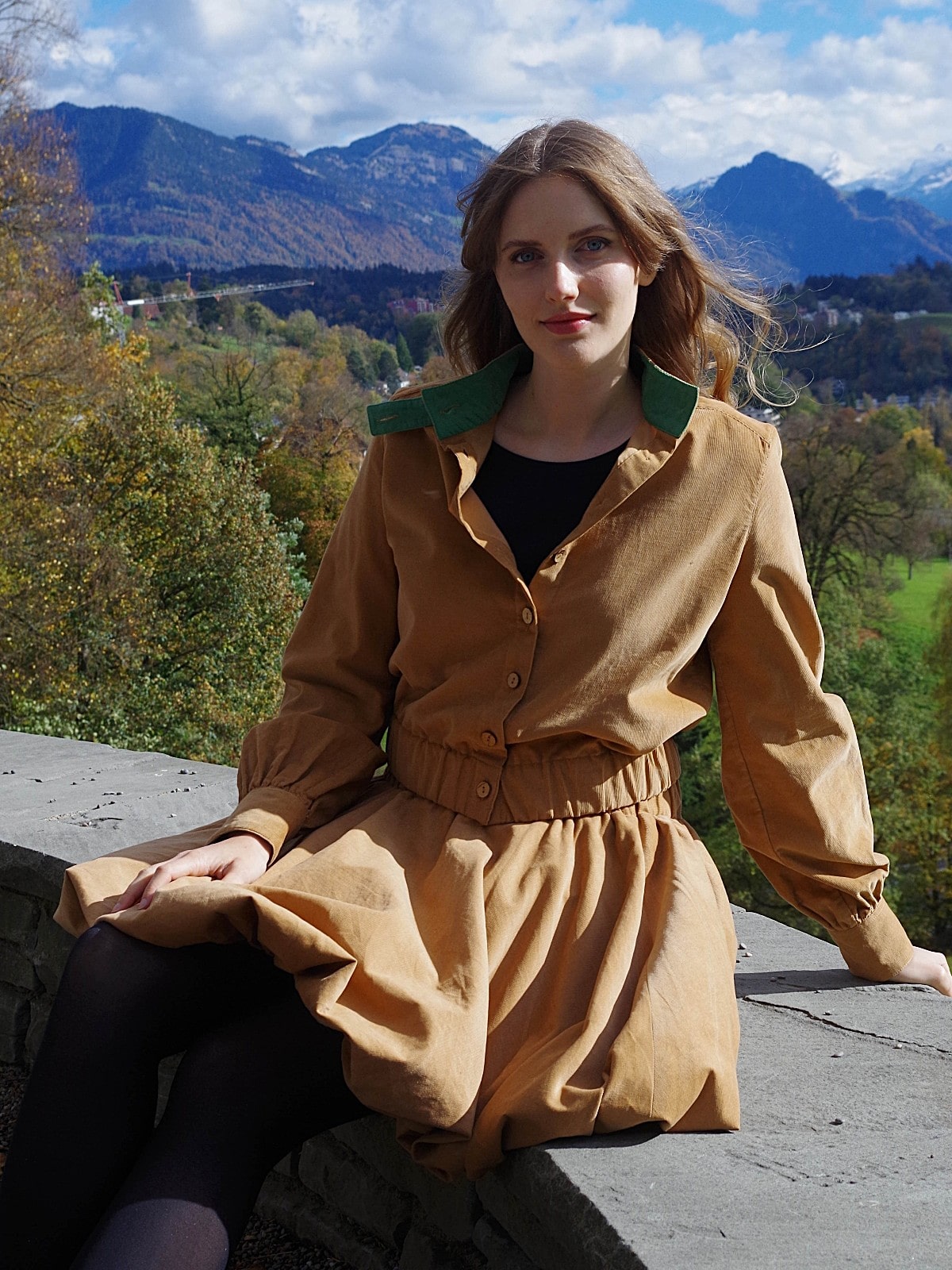 NEU: Jacke CORDas grün