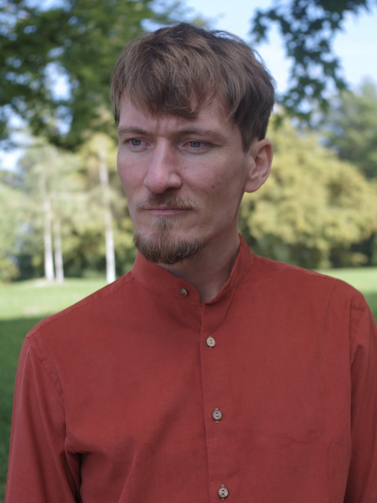 Hemd CORDas Mao-Kragen