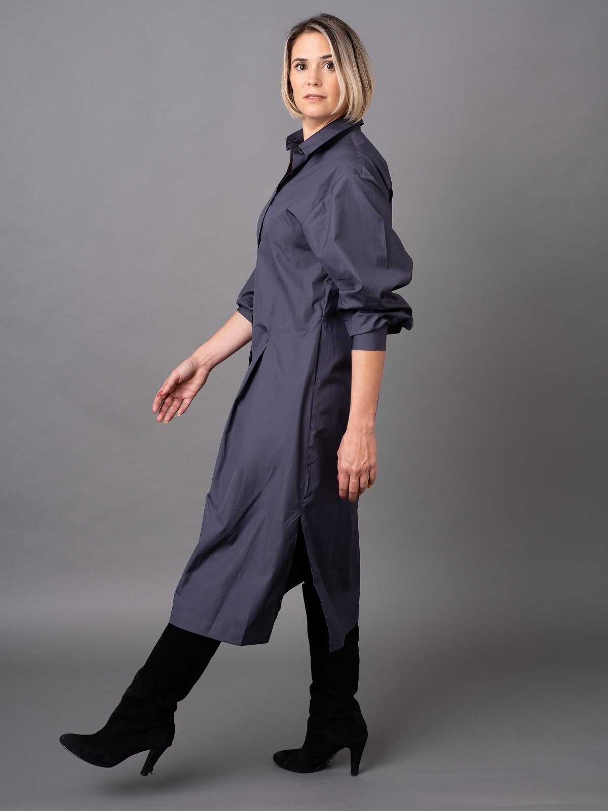 Kleid Martigny mit Oversize Ärmel