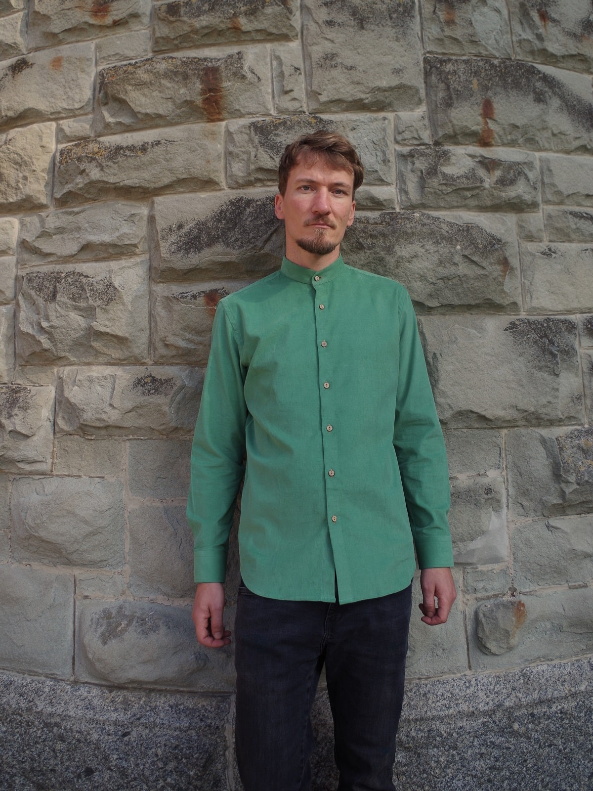 Hemd CORDas Mao-Kragen