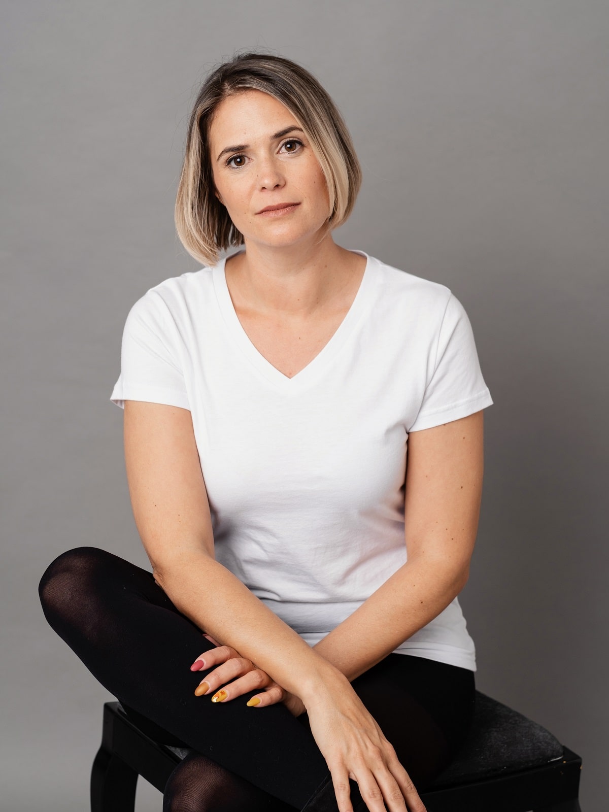 Weisses T-Shirt für Damen