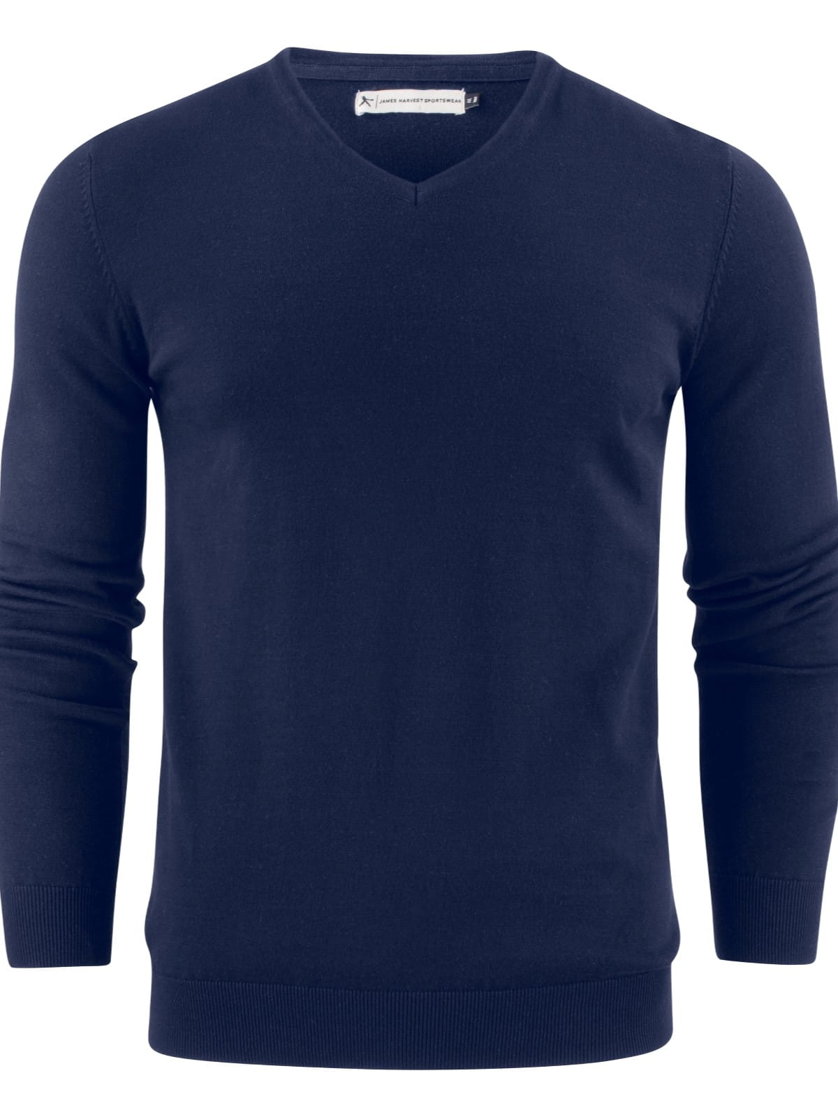 Herren-Baumwoll-Pullover V-Ausschnitt