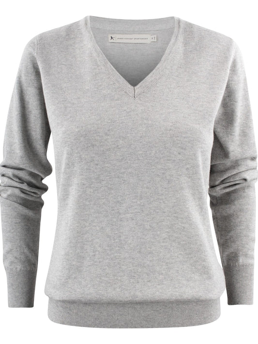 Baumwoll-Pullover V-Ausschnitt & Rundhals