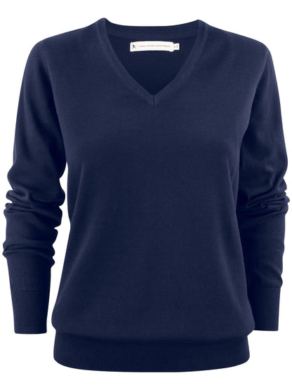 Baumwoll-Pullover V-Ausschnitt & Rundhals