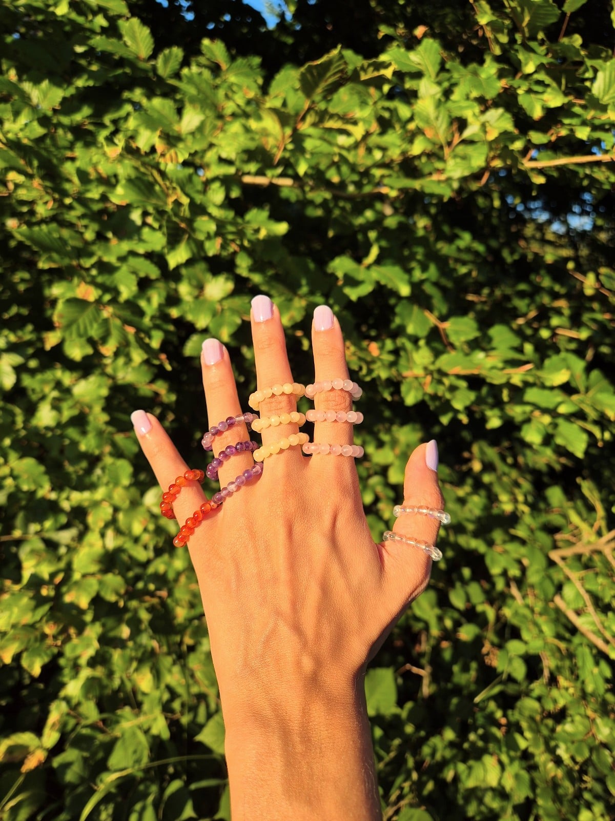 Ringe aus Edelstein