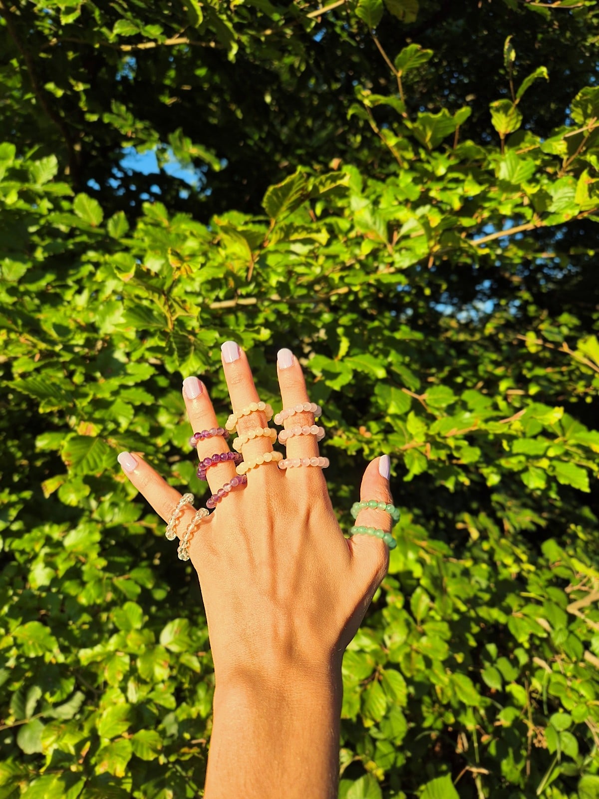 Ringe aus Edelstein