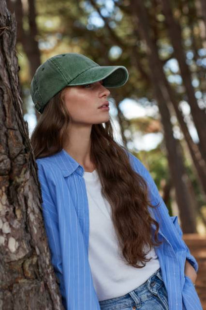 Unisex-Kappe im Used-Look
