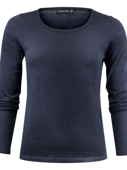 Business Pullover aus Merino & Baumwolle, U-Kragen & V-Ausschnitt