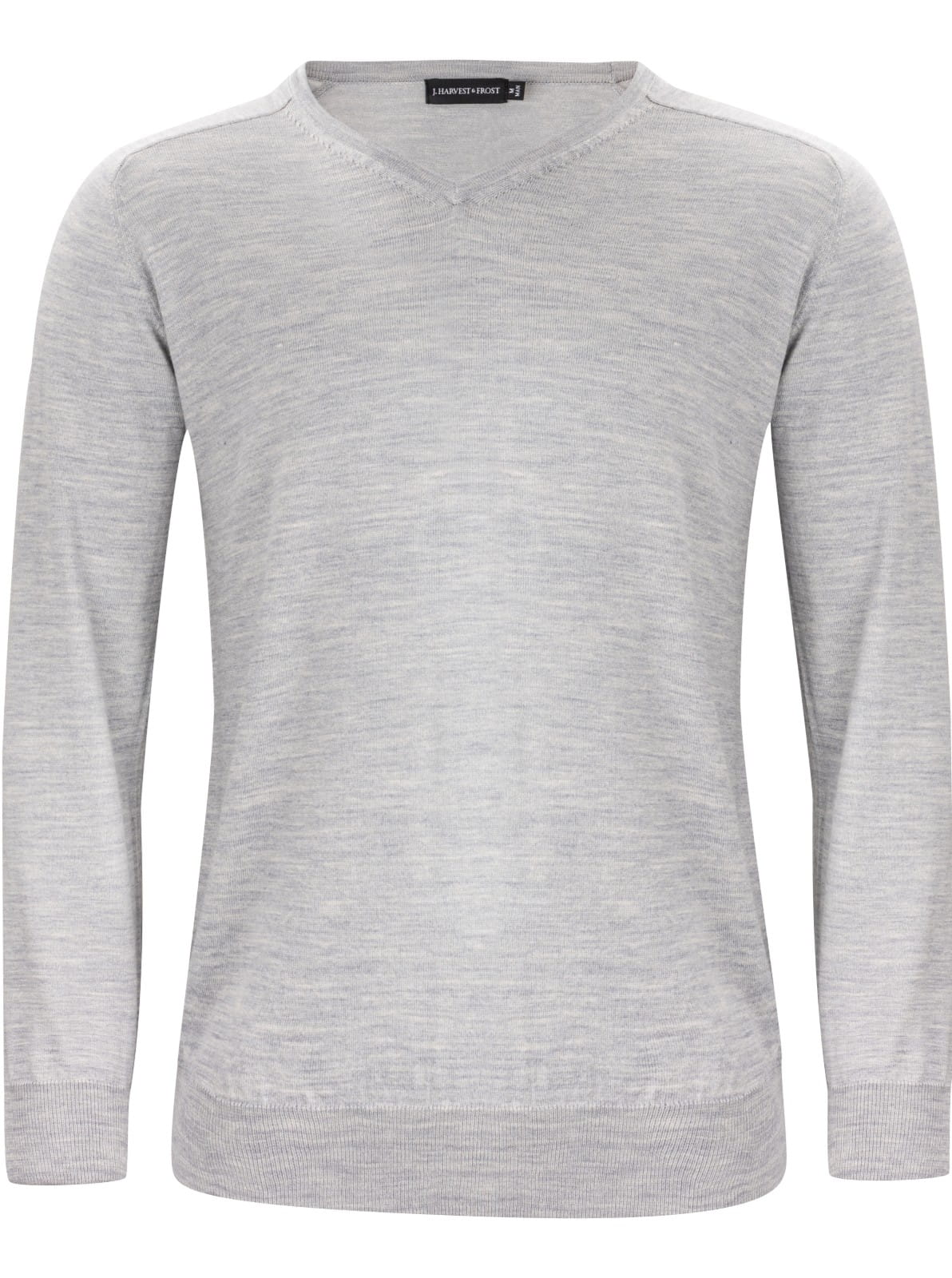 Herren-Business-Pullover aus Merino & Baumwolle, U-Kragen & V-Ausschnitt