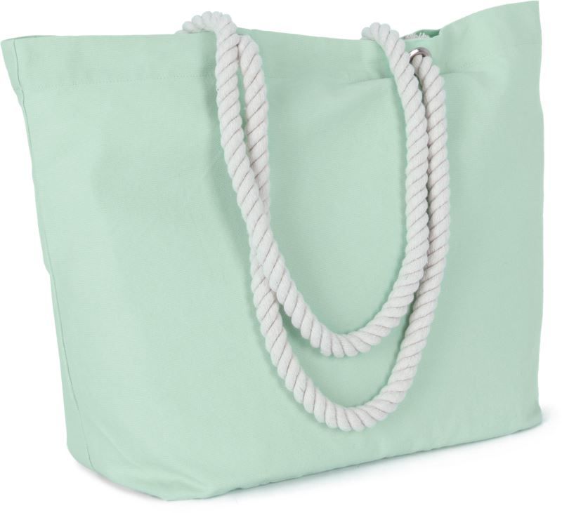 Grosse Strandtasche mit Seil