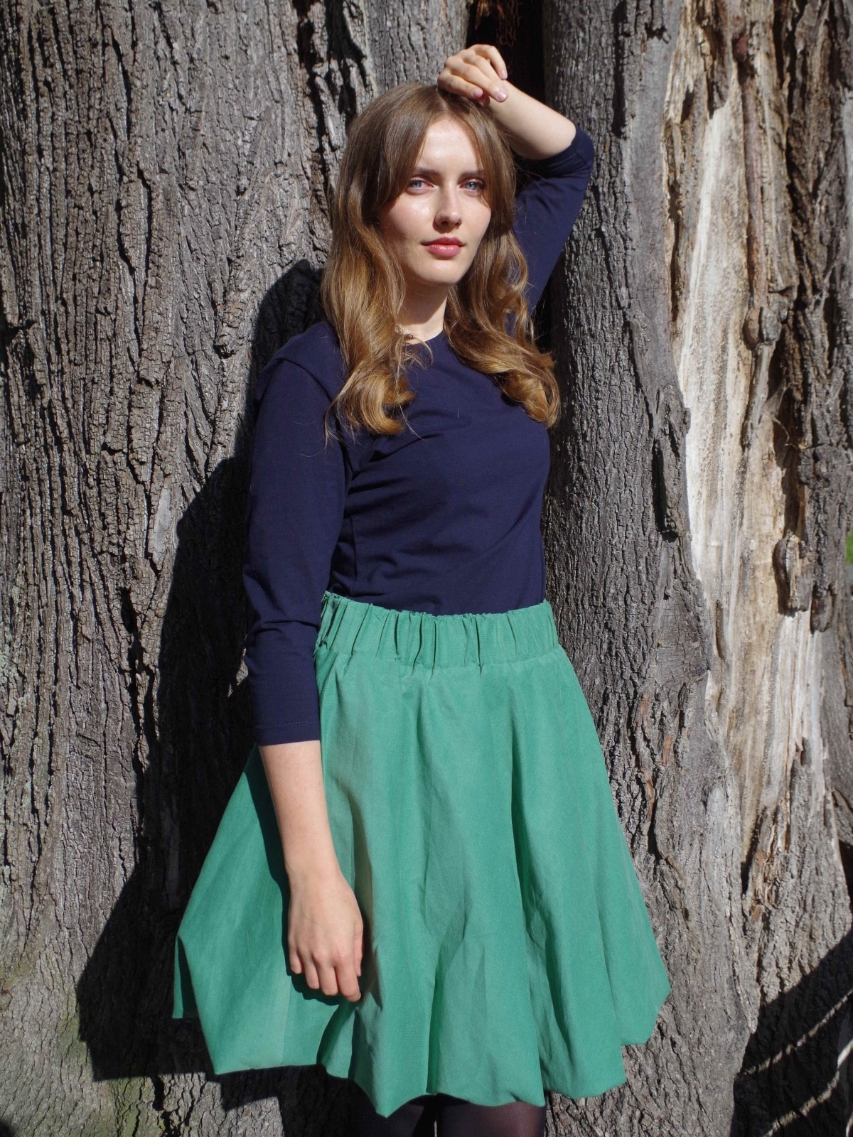 NEU: Ballonrock CORDas braun - Swiss Made