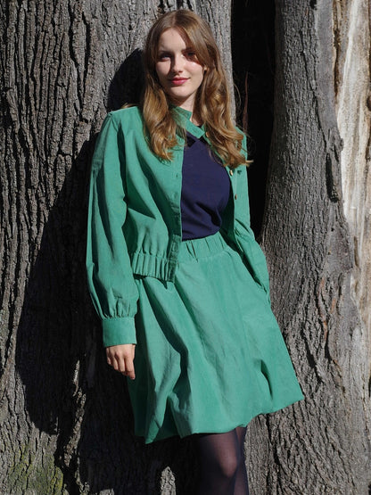 NEU: Ballonrock CORDas braun - Swiss Made