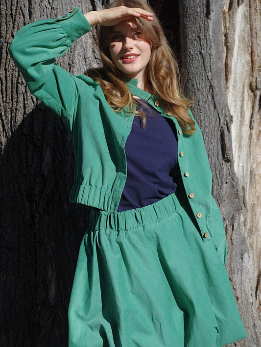 NEU: Jacke CORDas grün