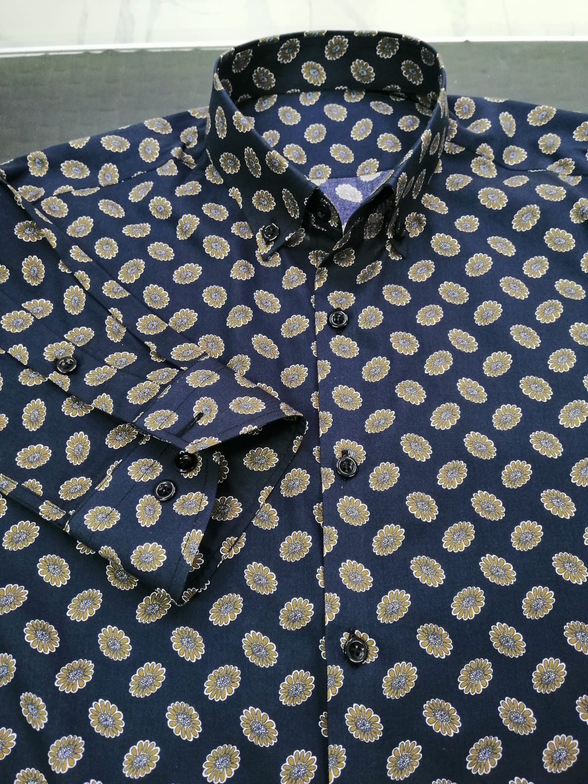 Herrenhemd Lorelei Schwarz