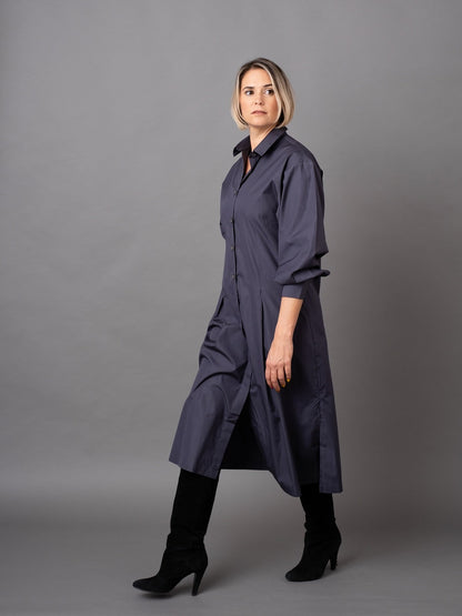 Kleid Martigny mit Oversize Ärmel