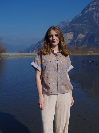 Bluse Lorelei mit Knöpfen