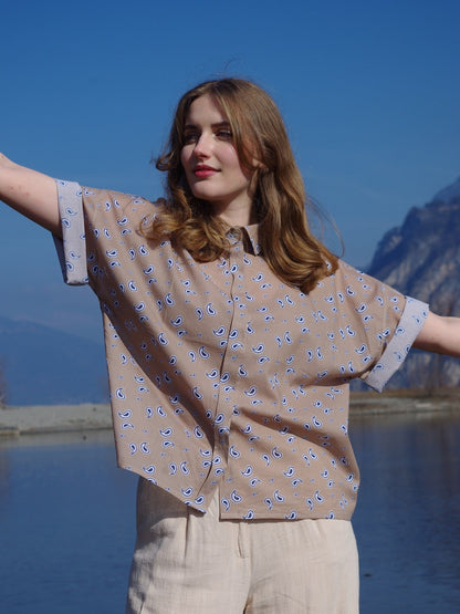 Bluse Lorelei mit Knöpfen