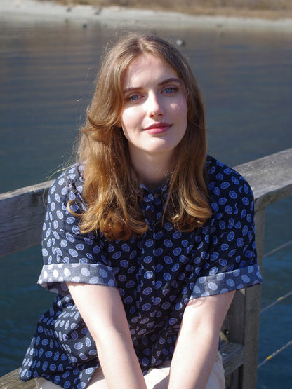 Bluse Lorelei mit Knöpfen