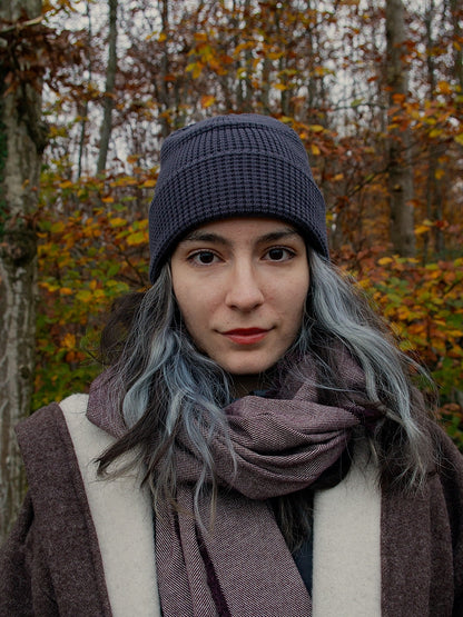 Baumwoll-Mütze sportlich mit Waffleoptik