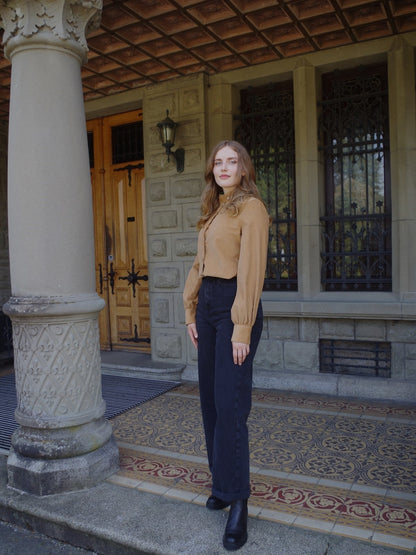 Bluse CORDas mit raffiniertem Kragen